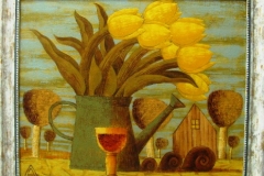 Александр Демидов. Жёлтые тюльпаны (2016