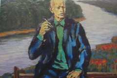Александр Кищенко. Портрет М.А.Шолохова (1979)