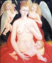 Алексей Кузьмич. Мадонна с ангелами (1990)
