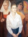 Алексей Кузьмич. Три мадонны (1987)