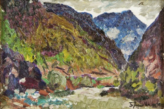 Борис Аракчеев. Горная река. Хмуро (1973)