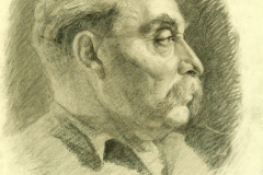 Борис Аракчеев. Голова мужчины