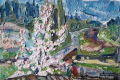 Борис Аракчеев. Цветущее дерево (1973)