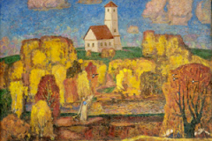 Борис Аракчеев. Заславль в осеннем наряде