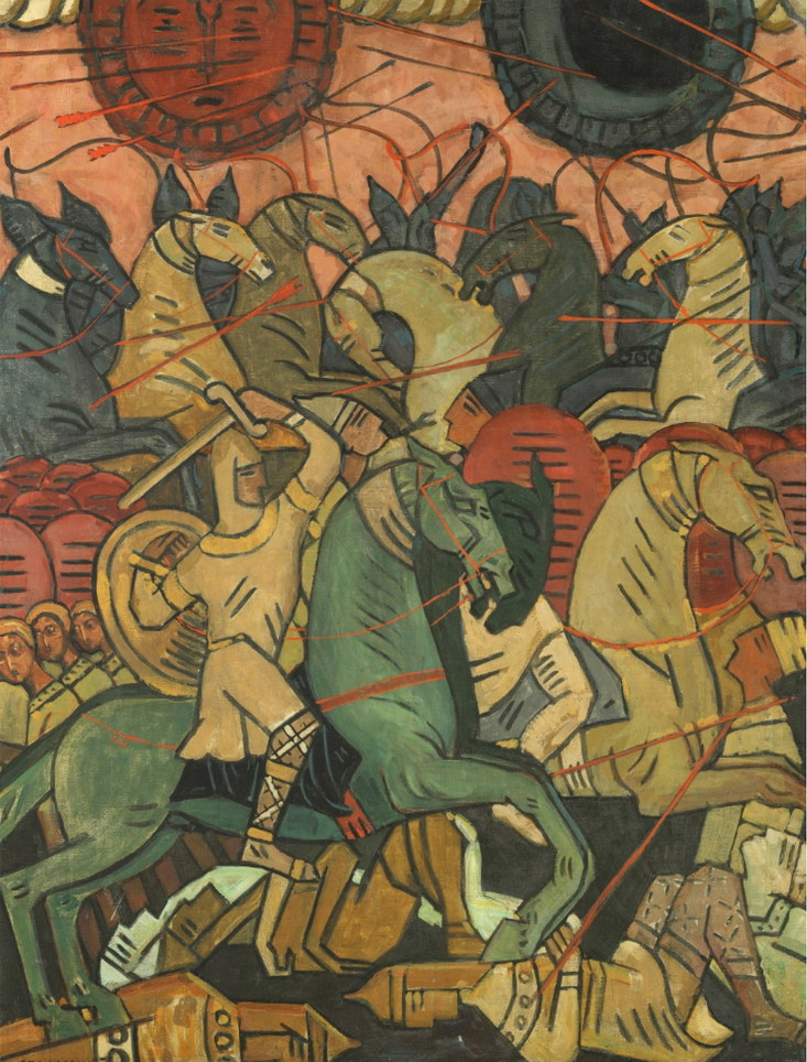 Дмитрий Стеллецкий. Сражение (1906)