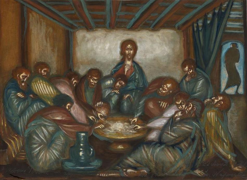Дмитрий Стеллецкий. Тайная вечеря (1921)