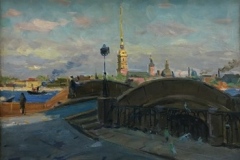 Евгений Красовский. Горбатый мост. Ленинград (1962)