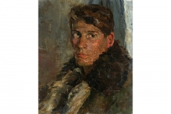 Евгений Красовский. Портрет партизана Петра Коше (1943)