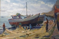 Евгений Красовский. Рыбаки (1975)
