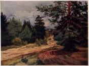 Евгений Зайцев. Лесная дорога