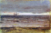 Фердинанд Рущиц. Морской пейзаж