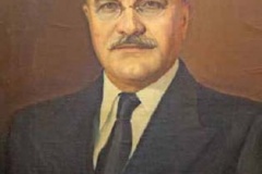 Генрих Бржозовский. Портрет В.М.Молотова (1947)