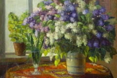 Генрих Бржозовский. Сирень (1952)