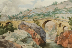 Гиацинт Альхимович. Старый мост в Пиренеях
