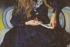 Григорий Бобровский. Портрет дочери (1909)