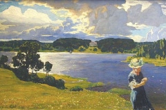 Григорий-Бобровский.-У-реки-1916