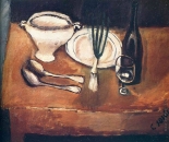 Хаим Сутин. Натюрморт с луком (1916)