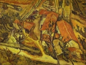 Хаим Сутин. Пейзаж (1919)