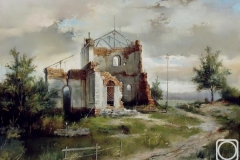 Игорь Егоров. Руины церкви в деревне Станьково