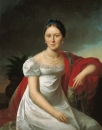 Иосиф Олешкевич. Портрет молодой женщины (1810)