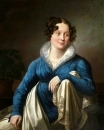 Иосиф Олешкевич.Женский портрет (1823)