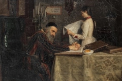 Исаак Аскназий. Раввин и его дочь (1886)