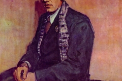 Иван Ахремчик. Народный артист БССР Г.П.Глебов (1943)