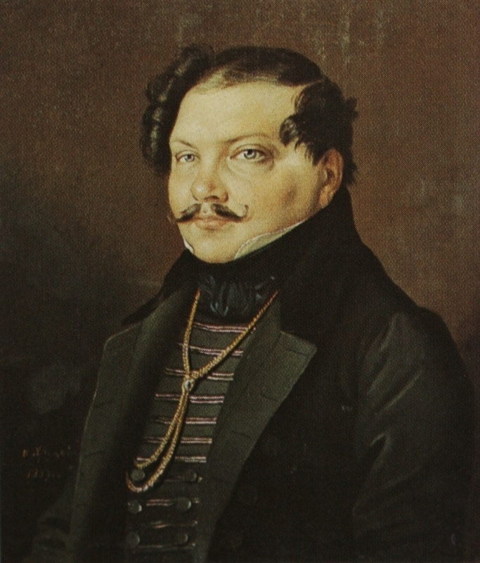 Иван Хруцкий. Портрет неизвестного (1839)