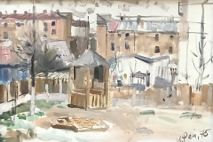 Иван Рей. Минск. Дворик (1975)