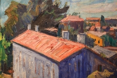 Израиль Басов. Городские крыши (1961)
