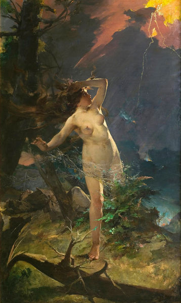 Казимир Альхимович. Милда - богиня любви язычников-литовцев (1891)