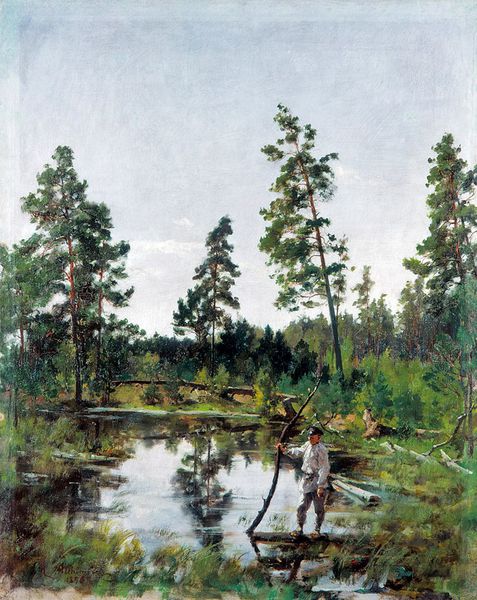 Казимир Альхимович. На болоте (1896)