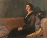 Леон Бакст. Леди на диване (1905)