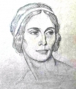 Леон Бакст. Портрет Анны Павловой (1908)