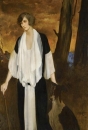 Леон Бакст. Портрет герцогини с собакой (1924)