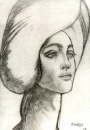 Леон Бакст. Портрет мадам Т. (1918)