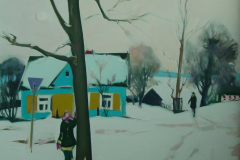 Леонид Щемелев. Зима в деревне