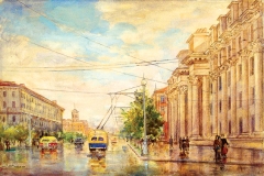 Лев Лейтман. Главпочтамт (1954)