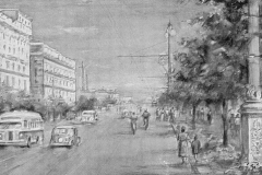 Лев Лейтман. Ленинский проспект (1952)