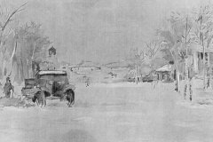 Лев Лейтман. Пейзаж военных лет (1943)