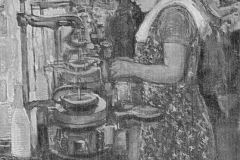 Лев Лейтман. Портрет работницы витебской фабрики КИМ (1937)