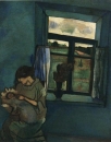 Марк Шагал. Белла и Ида у окна