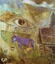 Марк Шагал. Дом с зеленым глазом