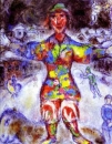 Марк Шагал. Цветной клоун