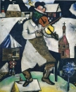 Марк Шагал. Уличный скрипач