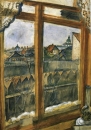 Марк Шагал. Вид из окна. Виебск