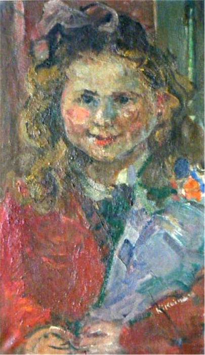 Михаил Кикоин. Маленькая девочка (1955)