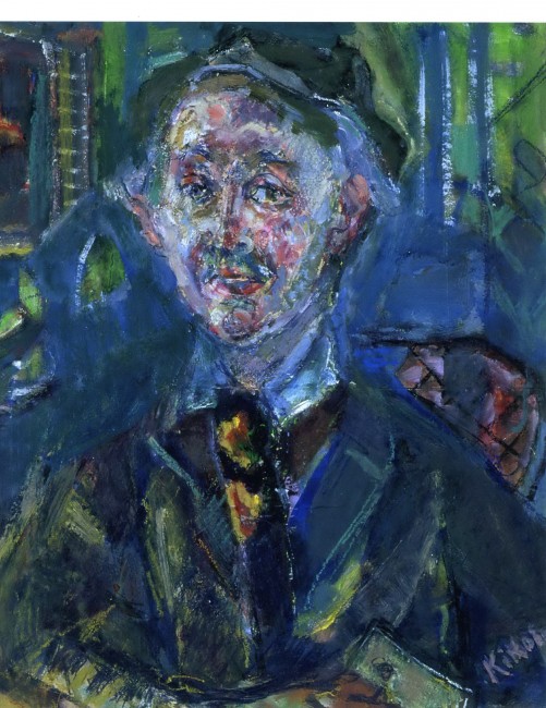 Михаил Кикоин. Мужской портрет (1967)