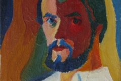 Микола Бущик. Автопортрет (1981)