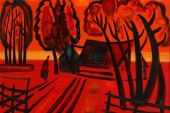 Микола Бущик. Осеннее подворье (1993)